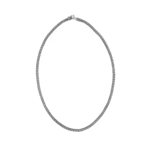 John Hardy Classic Chain Slim Oval Necklace in 18"