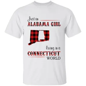 Just A New Jersey Girl Living In A Connecticut World T-shirt