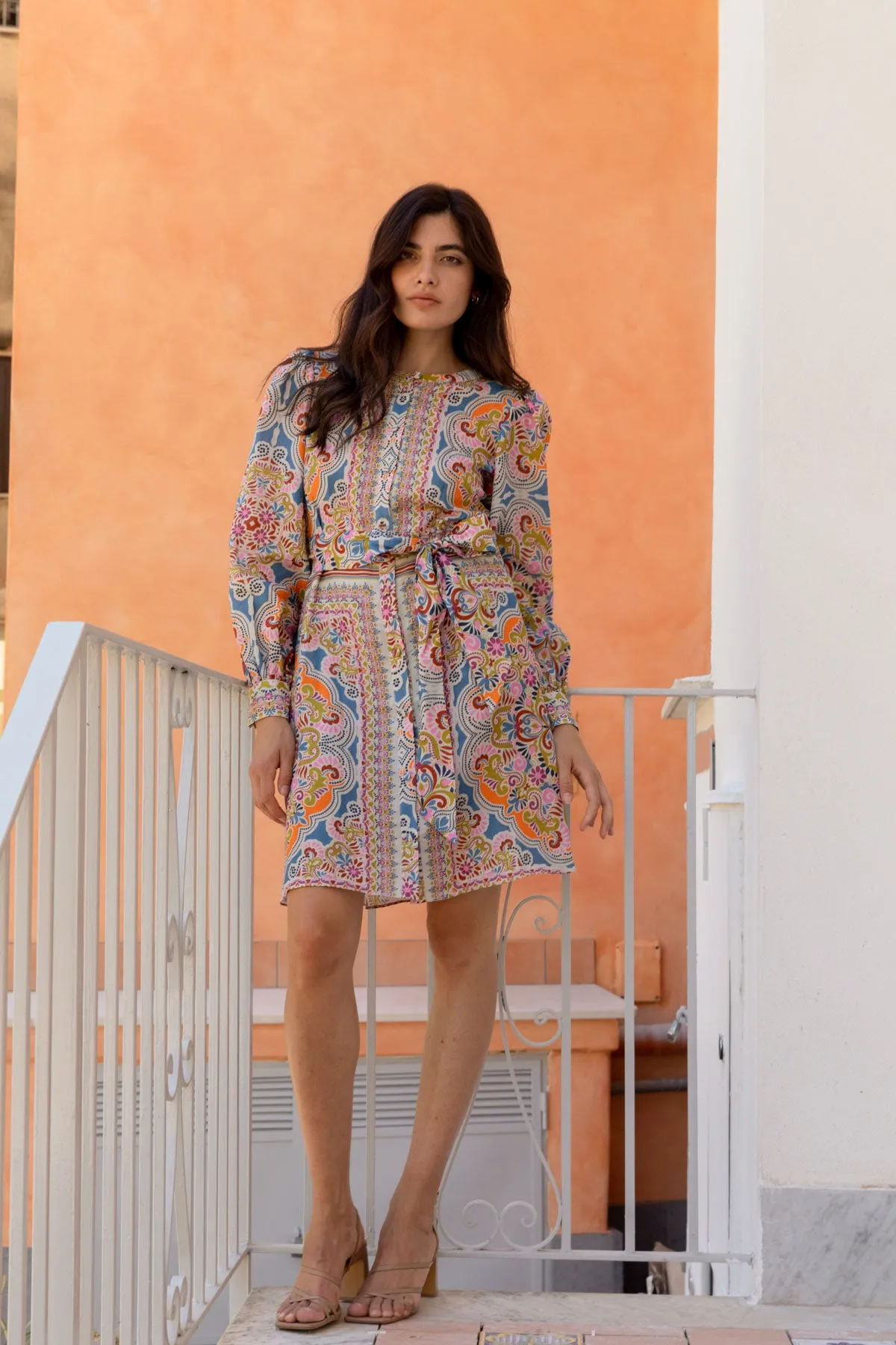 Kachel - Ottavia Mini Shirt Dress