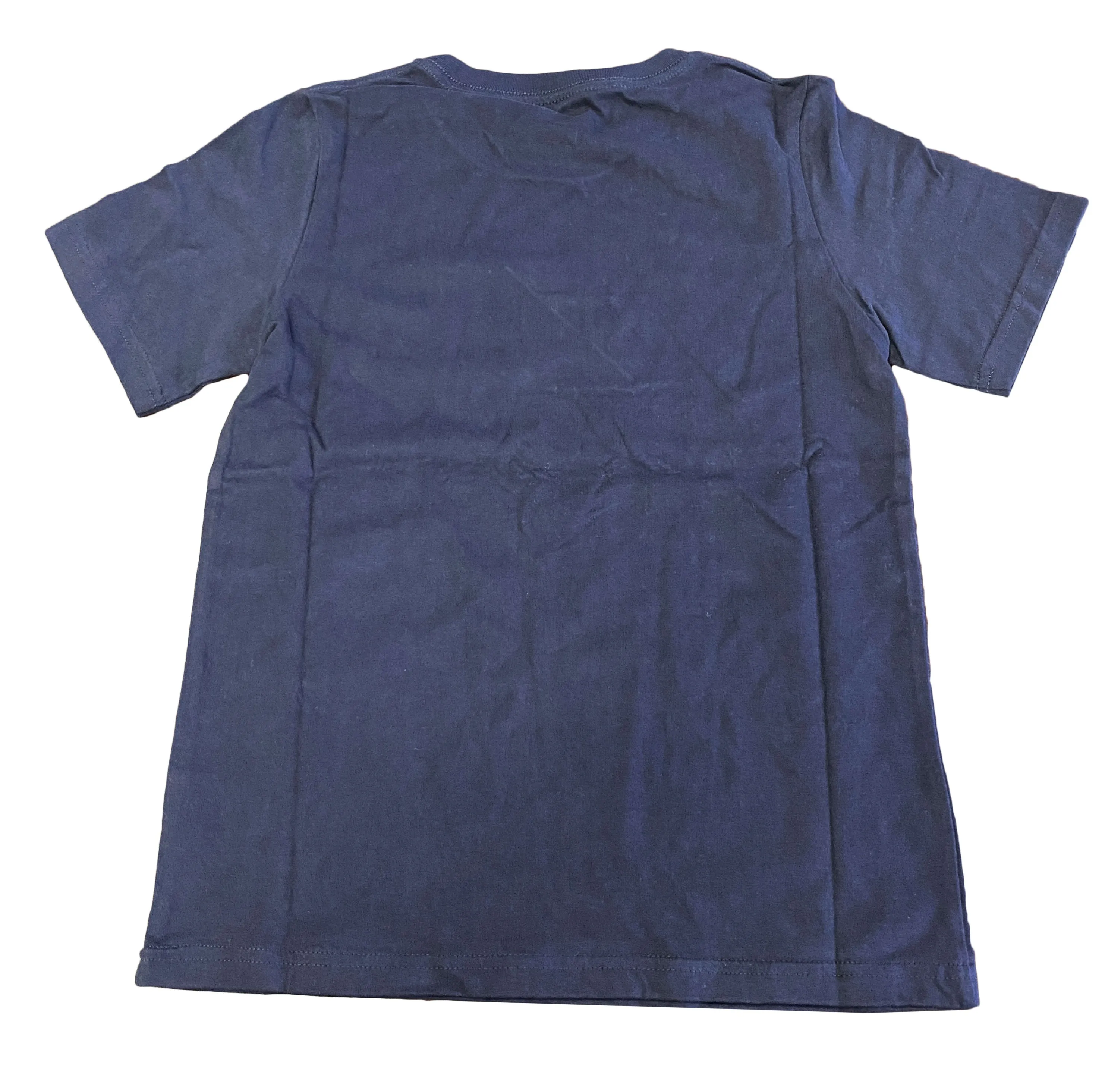 KITH Unisex Kid's Navy Slashed Box Logo T-Shirt KHK3029 Size 10/11 NWT