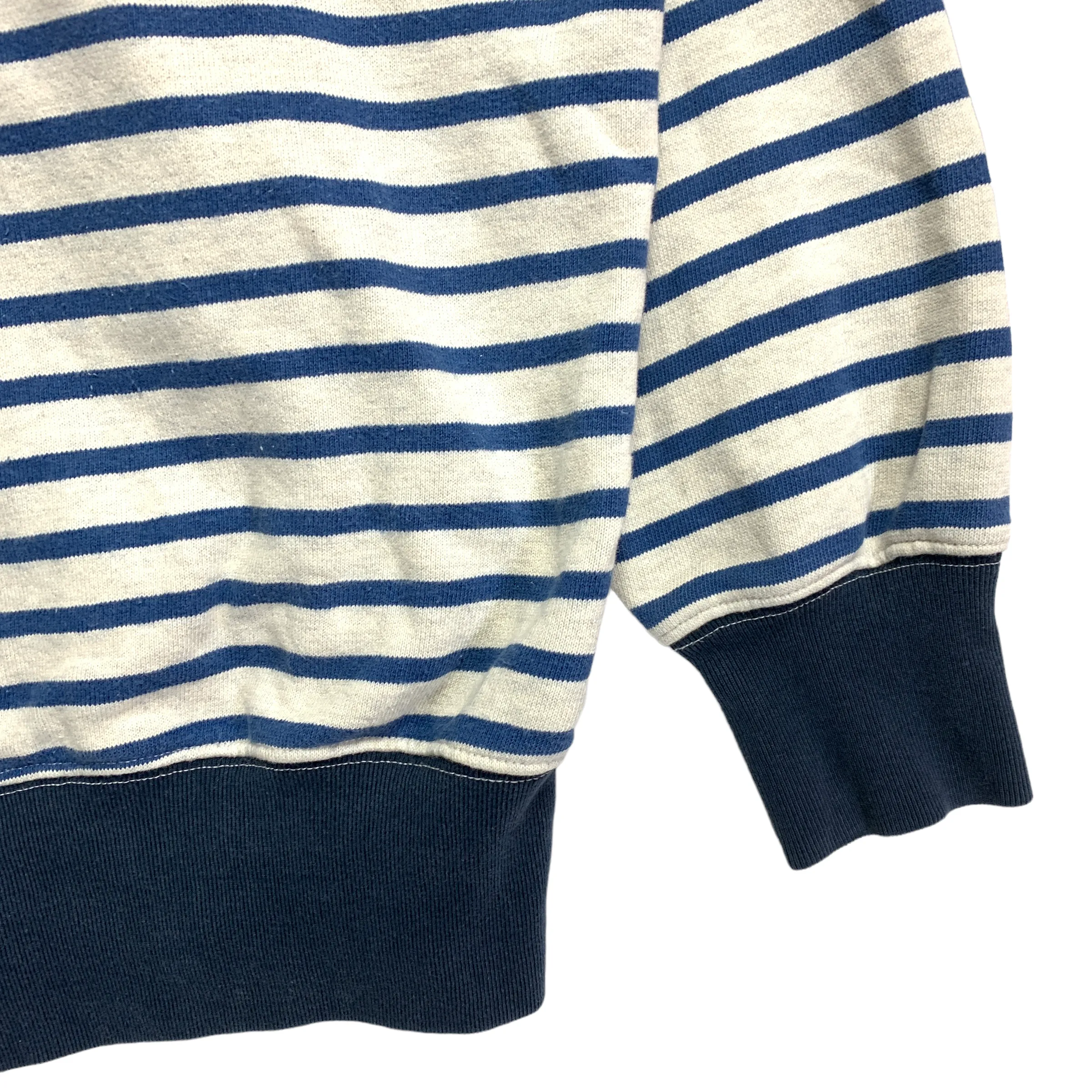 [L] Kapital Stripe Shawl Collar Button Front Cardigan