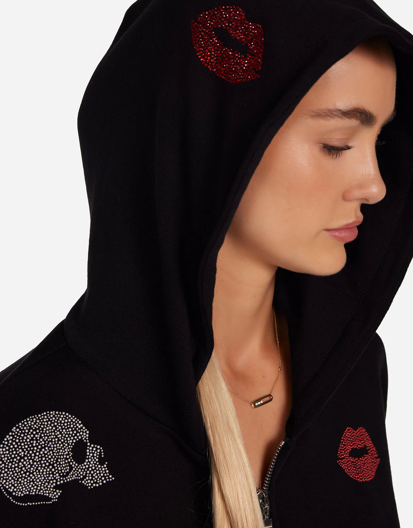 Lachelle Stud Skulls & Lips