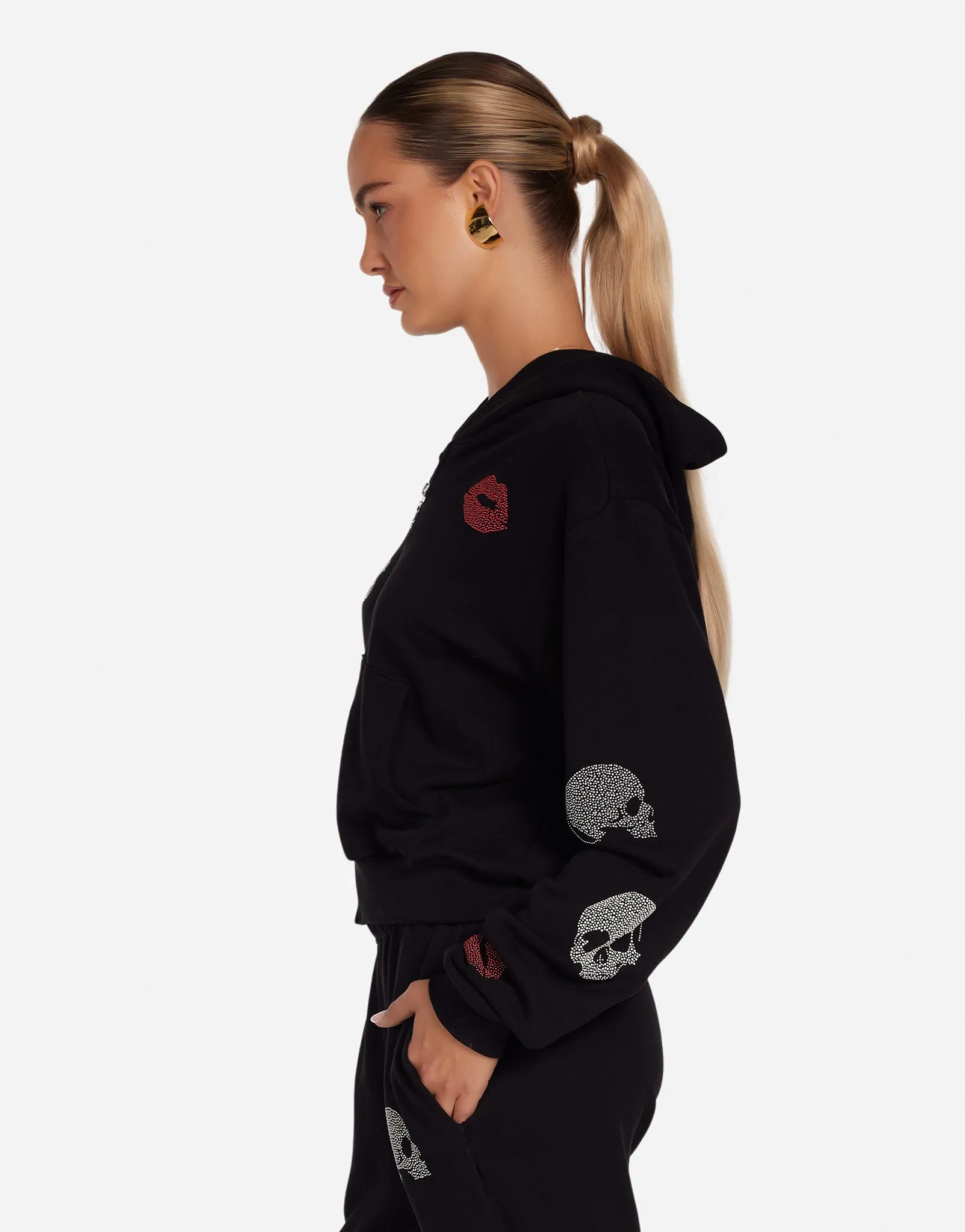 Lachelle Stud Skulls & Lips