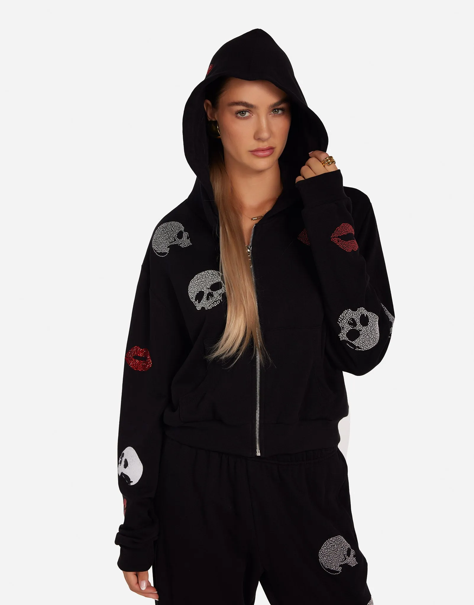 Lachelle Stud Skulls & Lips