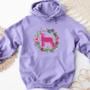 Lamb Cactus Wreath Hoodie (S-3XL) Unisex - Multiple Colors!