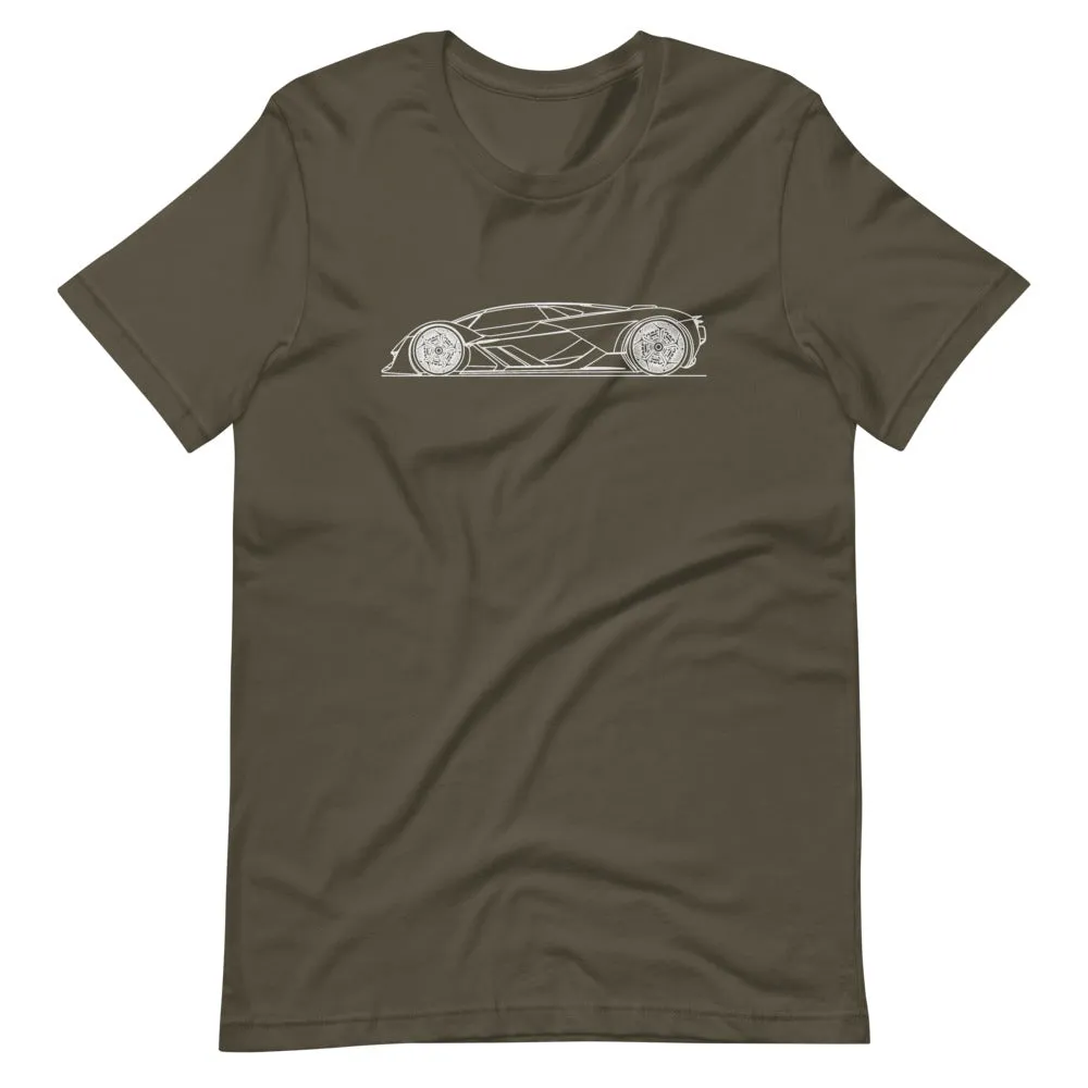 Lamborghini Terzo Millennio silhouette T-shirt