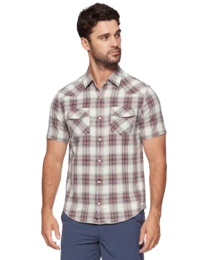 LANDRUM VINTAGE WASHED SS WESTERN SHIRT