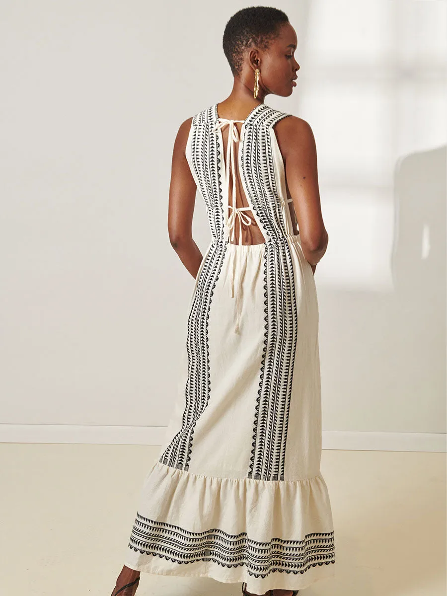 LELISA | V Neck Dress