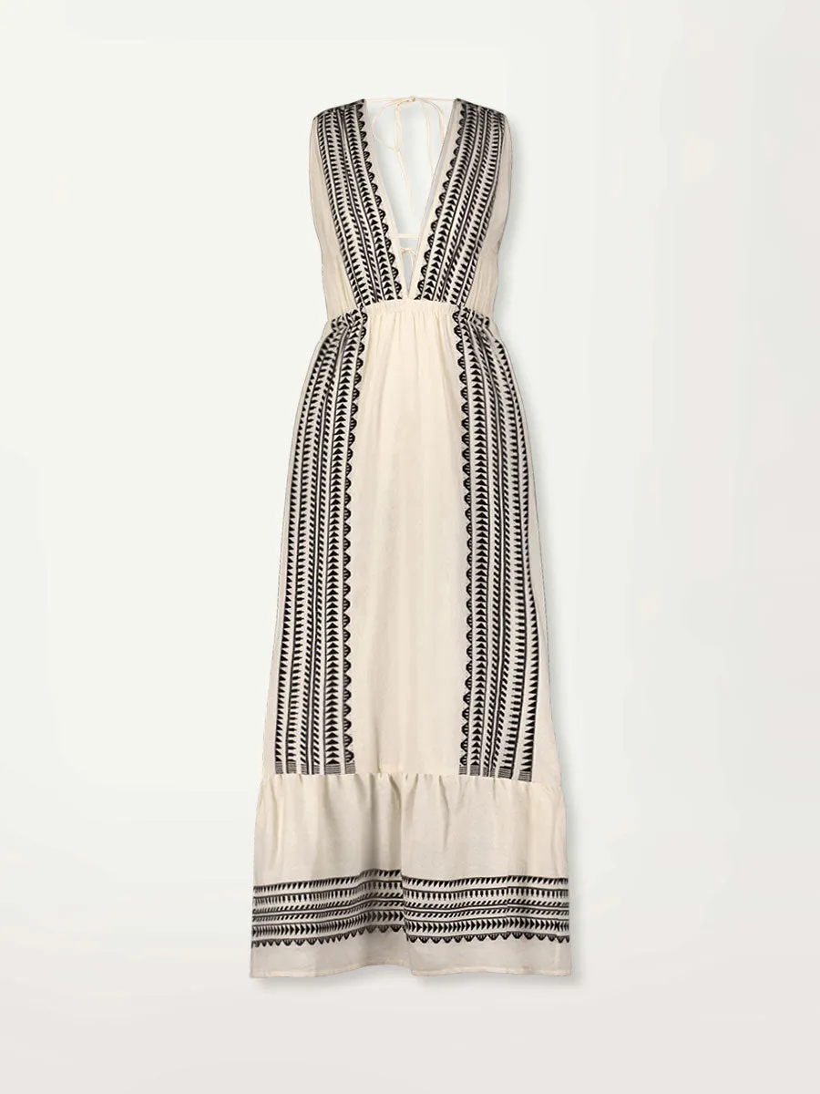 LELISA | V Neck Dress