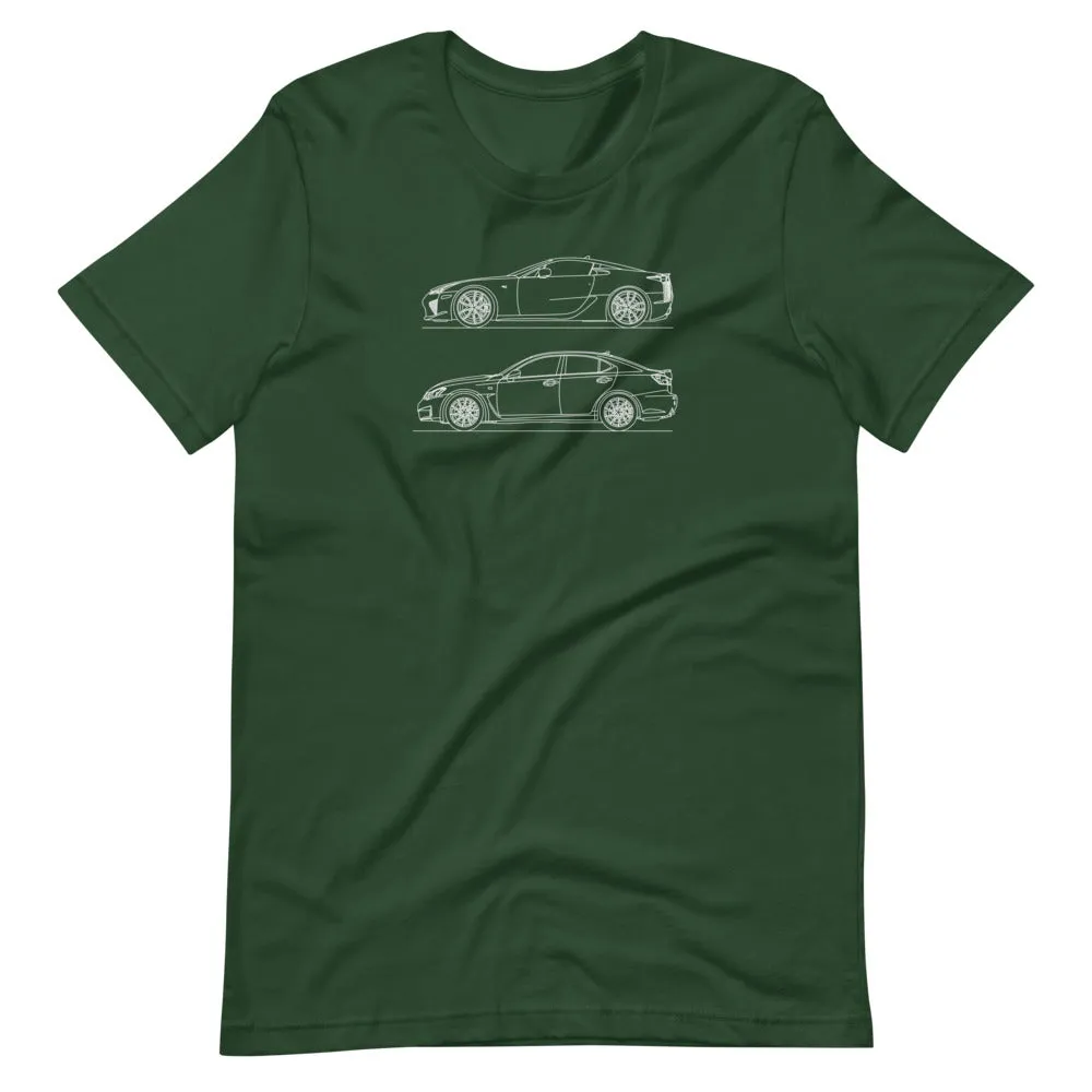 Lexus LFA/IS F Silhouette T-shirt