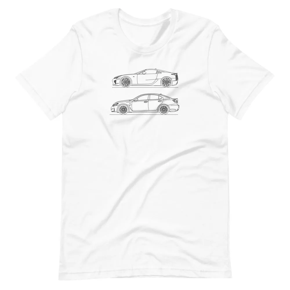 Lexus LFA/IS F Silhouette T-shirt