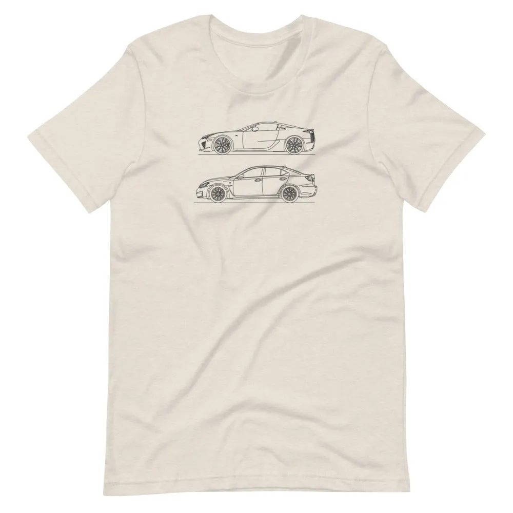 Lexus LFA/IS F Silhouette T-shirt