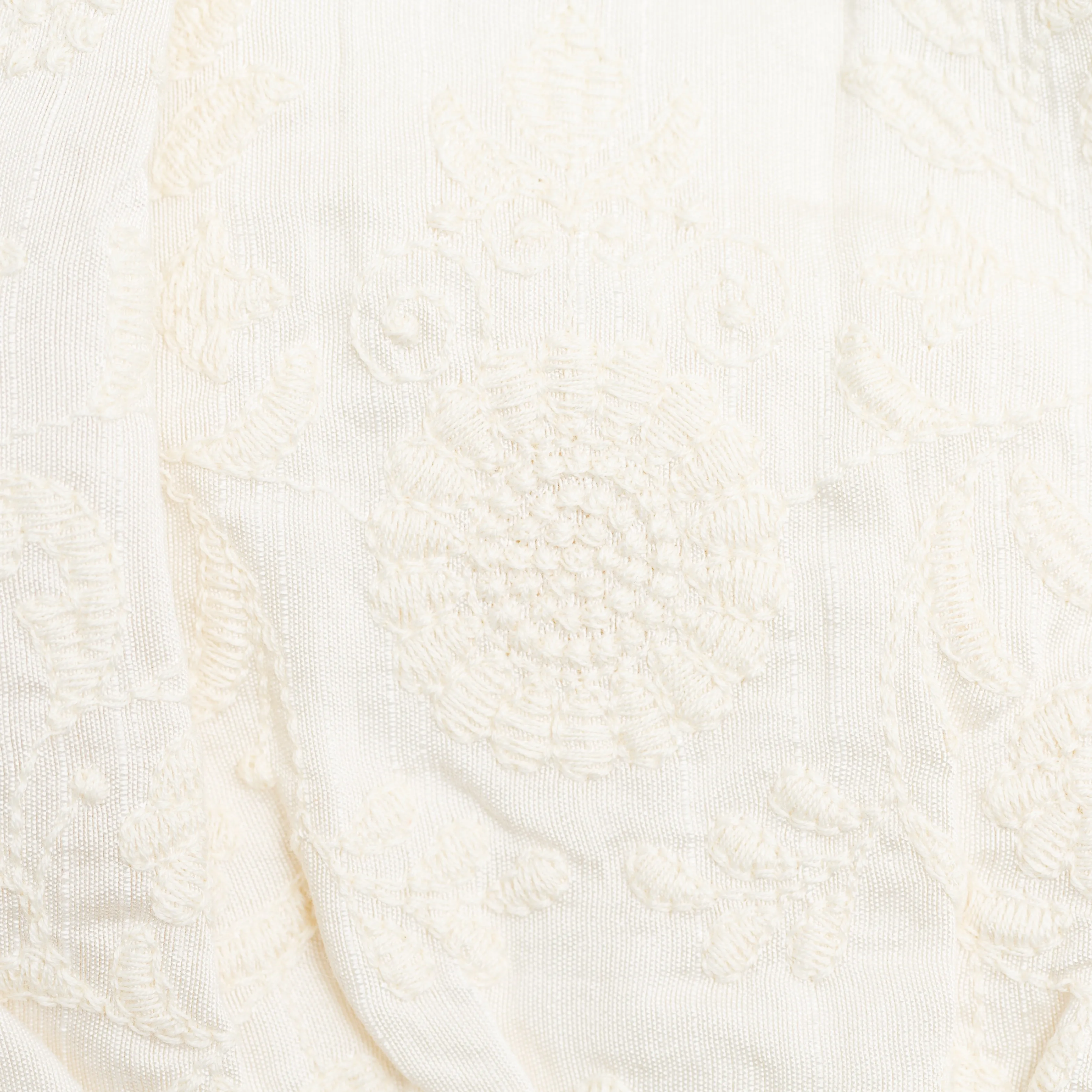Lonna Skirt | Warm White Flowers