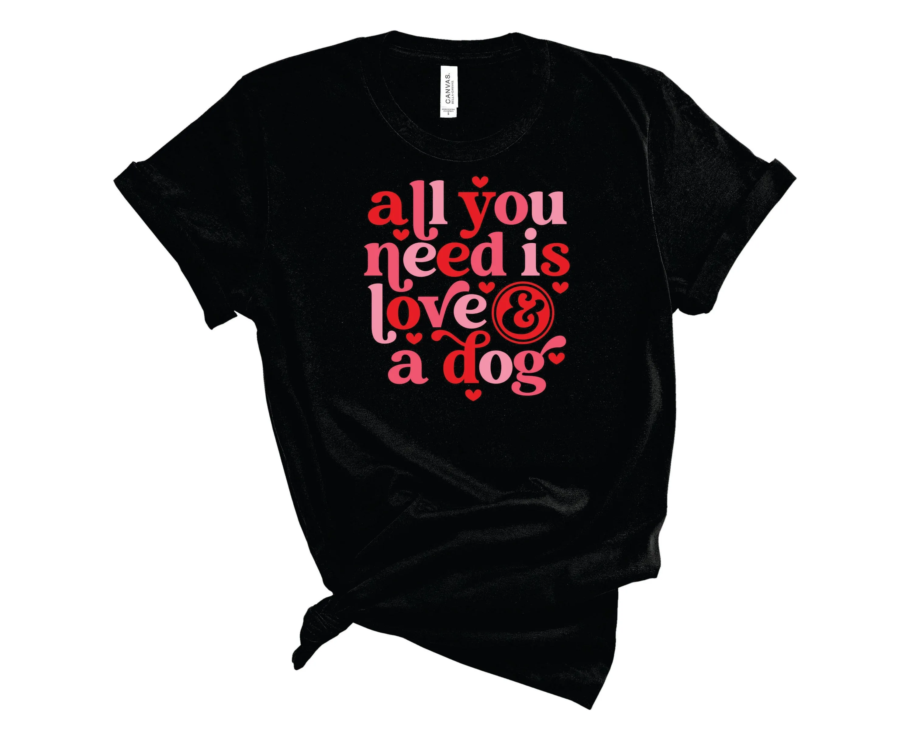 Love & Dog Unisex Graphic Tee