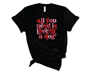 Love & Dog Unisex Graphic Tee