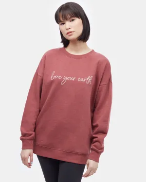 Love Your Earth Oversized Crew