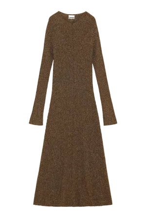 Lurex Maxi Dress