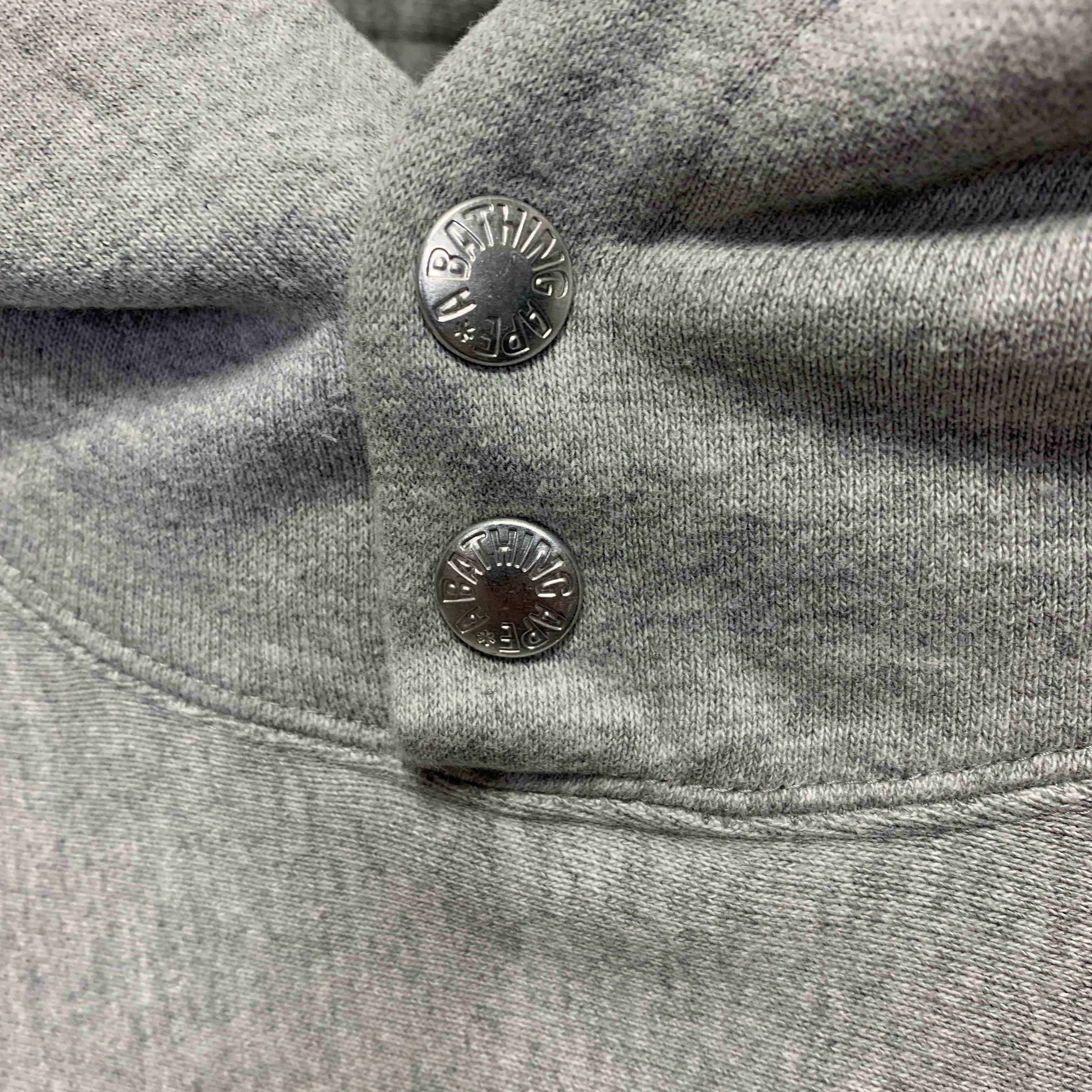 [M] A Bathing Ape Bape Vintage Superman Logo Pullover Hoodie Sweatshirt