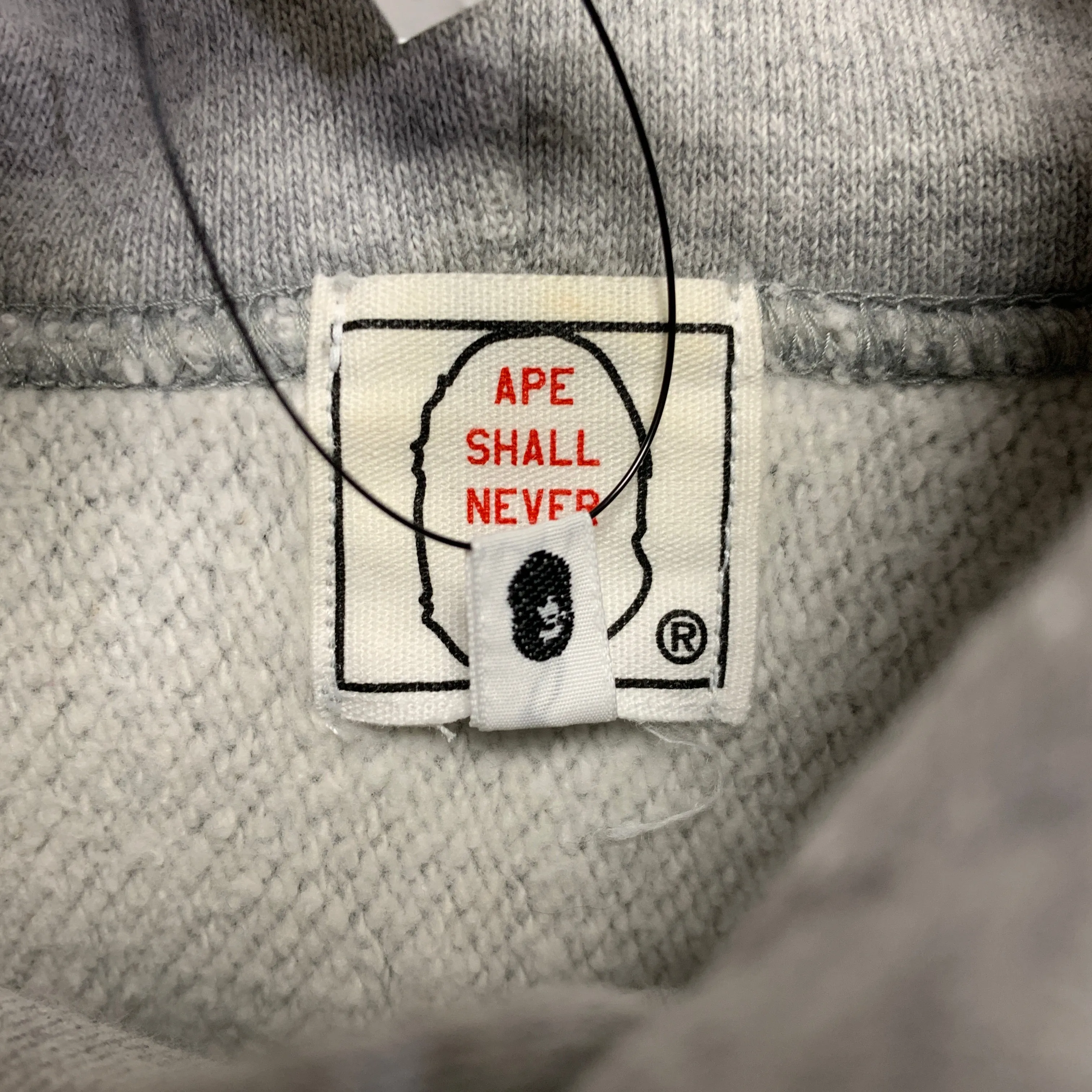 [M] A Bathing Ape Bape Vintage Superman Logo Pullover Hoodie Sweatshirt