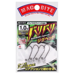 MAGBITE  BariBari Soft Plastic Jig Heads - 1.0g