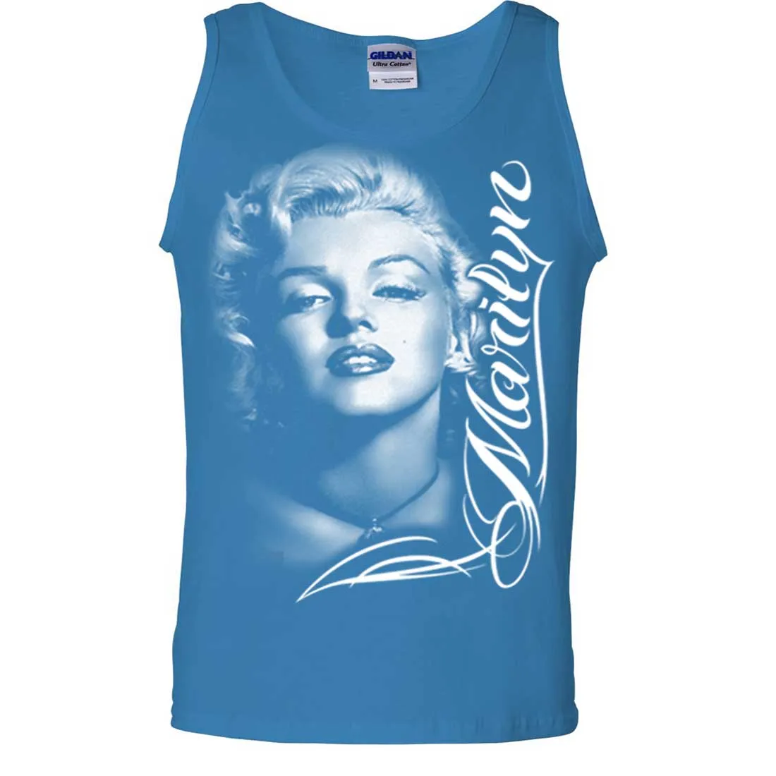 Marilyn Monroe Portrait Signature Asst Colors Tank Top