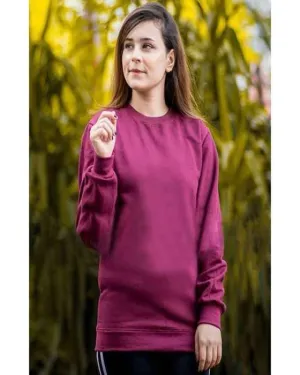 Maroon Sweat Shirt For womens