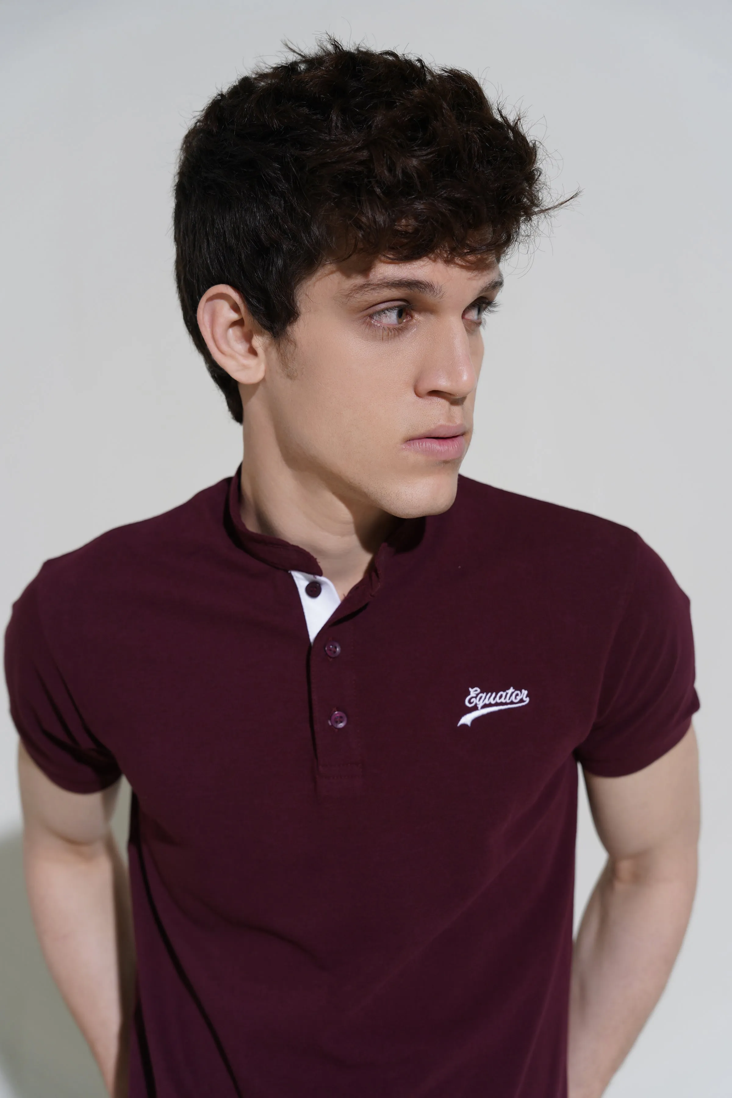 Maroon T Shirt Ban HS