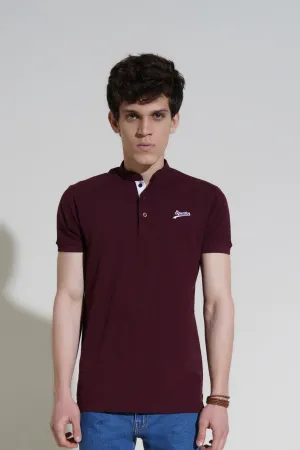 Maroon T Shirt Ban HS