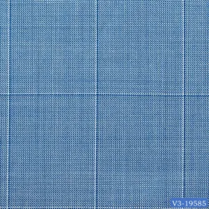 Maya Blue with Textured Windowpane Vest