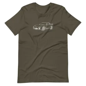 Mazda RX-7 FD Silhouette T-shirt