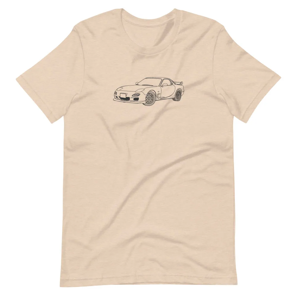 Mazda RX-7 FD Silhouette T-shirt