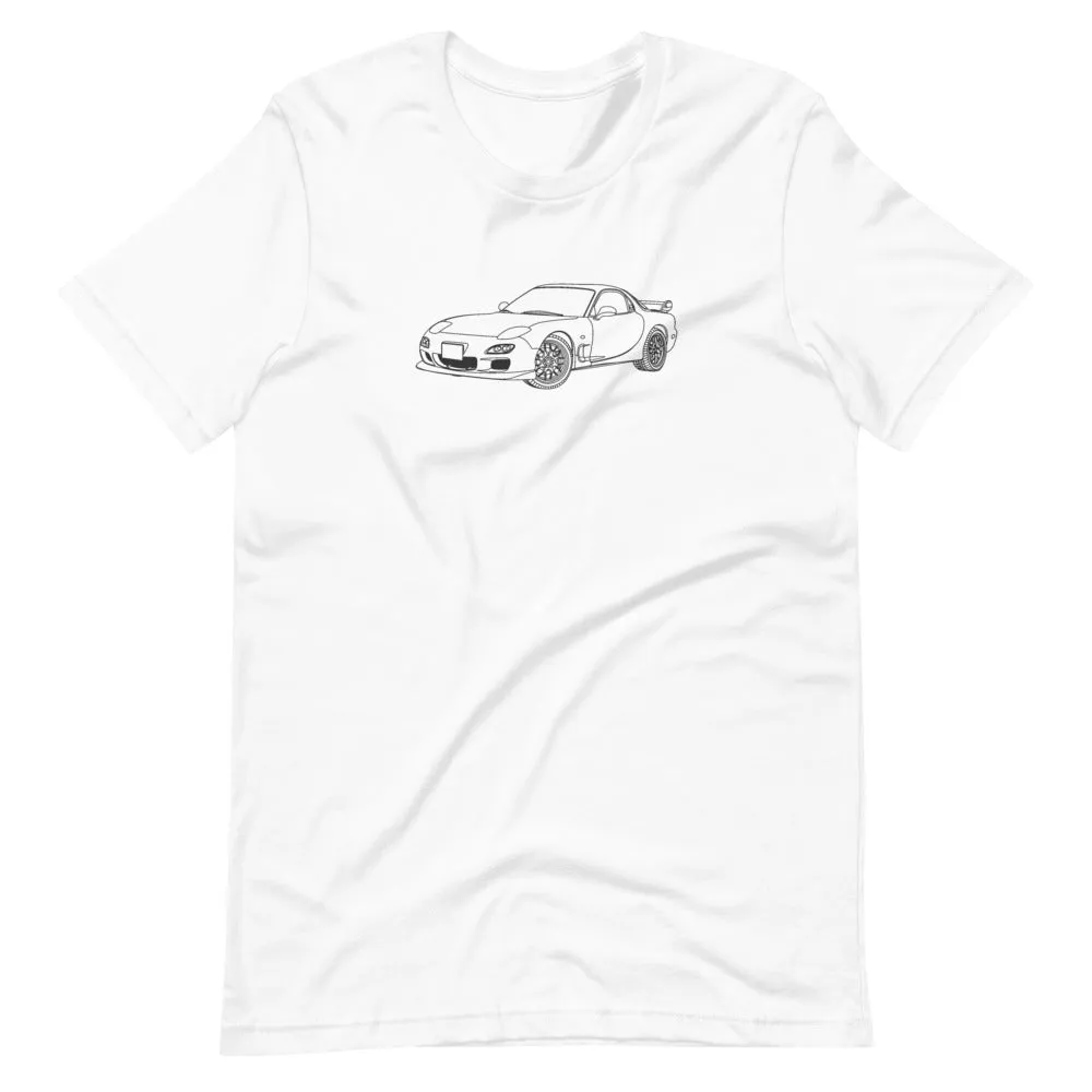 Mazda RX-7 FD Silhouette T-shirt
