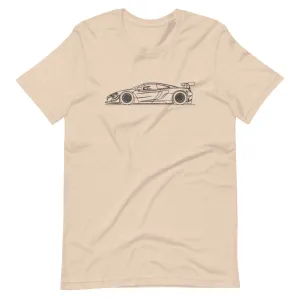 McLaren 650S GT3 silhouette t-shirt