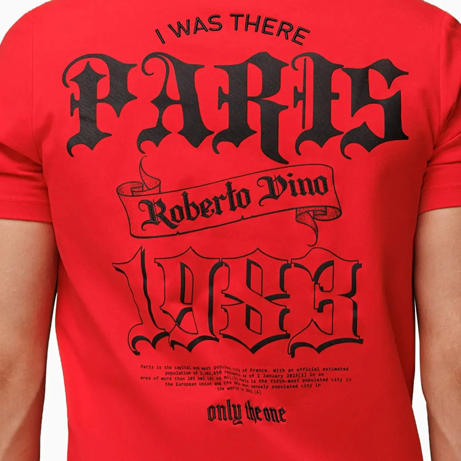 Men's One Paris Short Sleeve T-Shirt