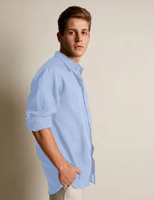 MENS SHIRT | SLIM FIT | LONG SLEEVE | POWDER BLUE