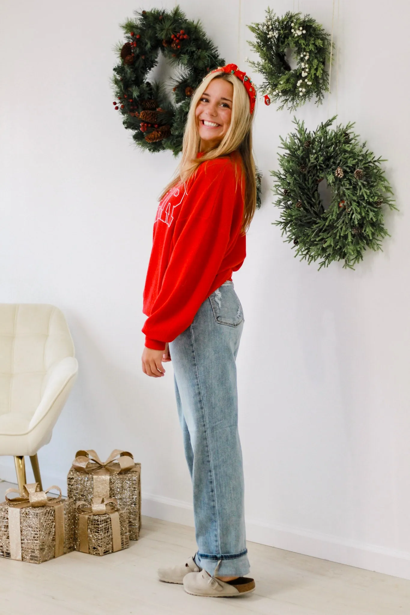 Merry Red Sweatshirt