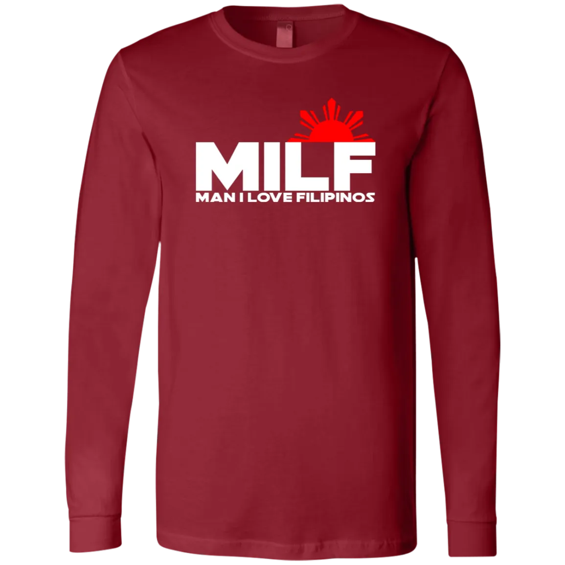MILF Man I Love Filipinos Unisex Jersey Long Sleeve T-Shirt