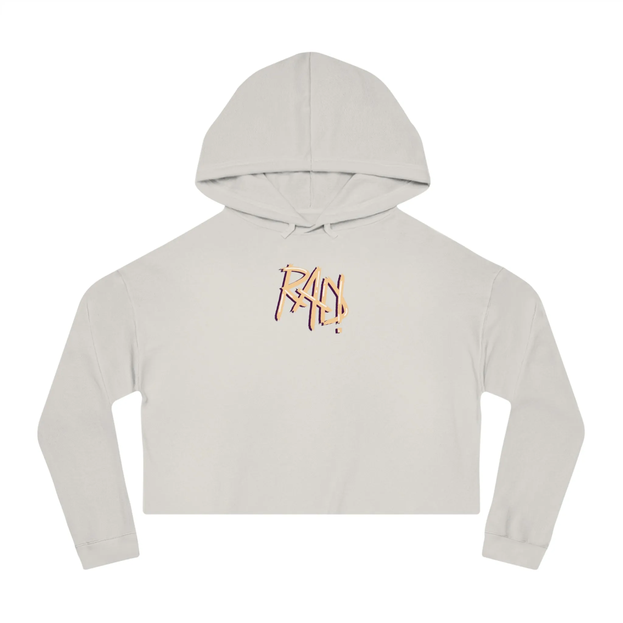 Minds of All Kinds Are RAD Cropped Hoodie