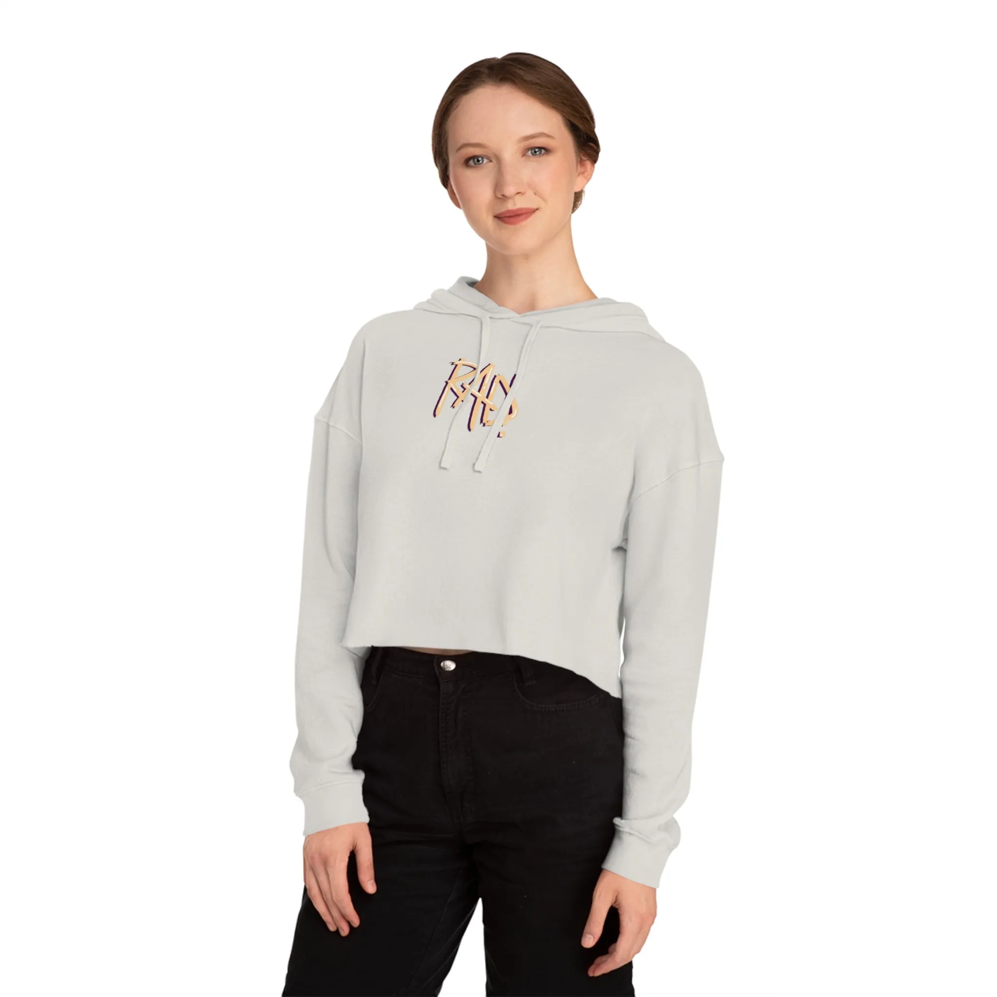 Minds of All Kinds Are RAD Cropped Hoodie