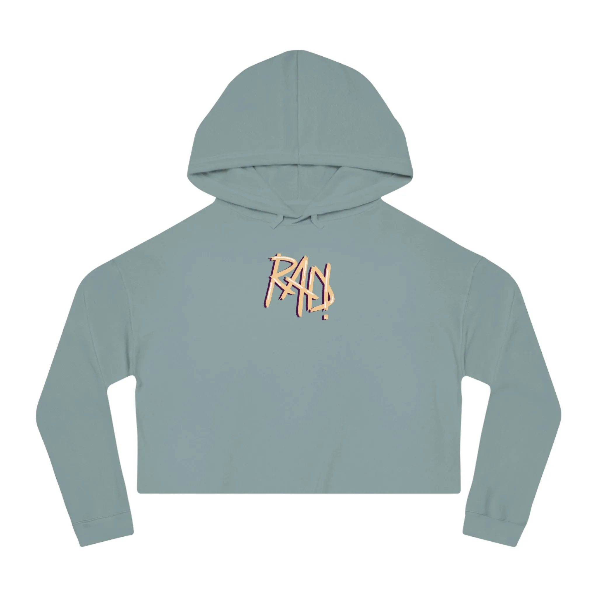 Minds of All Kinds Are RAD Cropped Hoodie