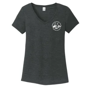 MN Sharp-Tailed Women's Triblend V-Neck T-shirts