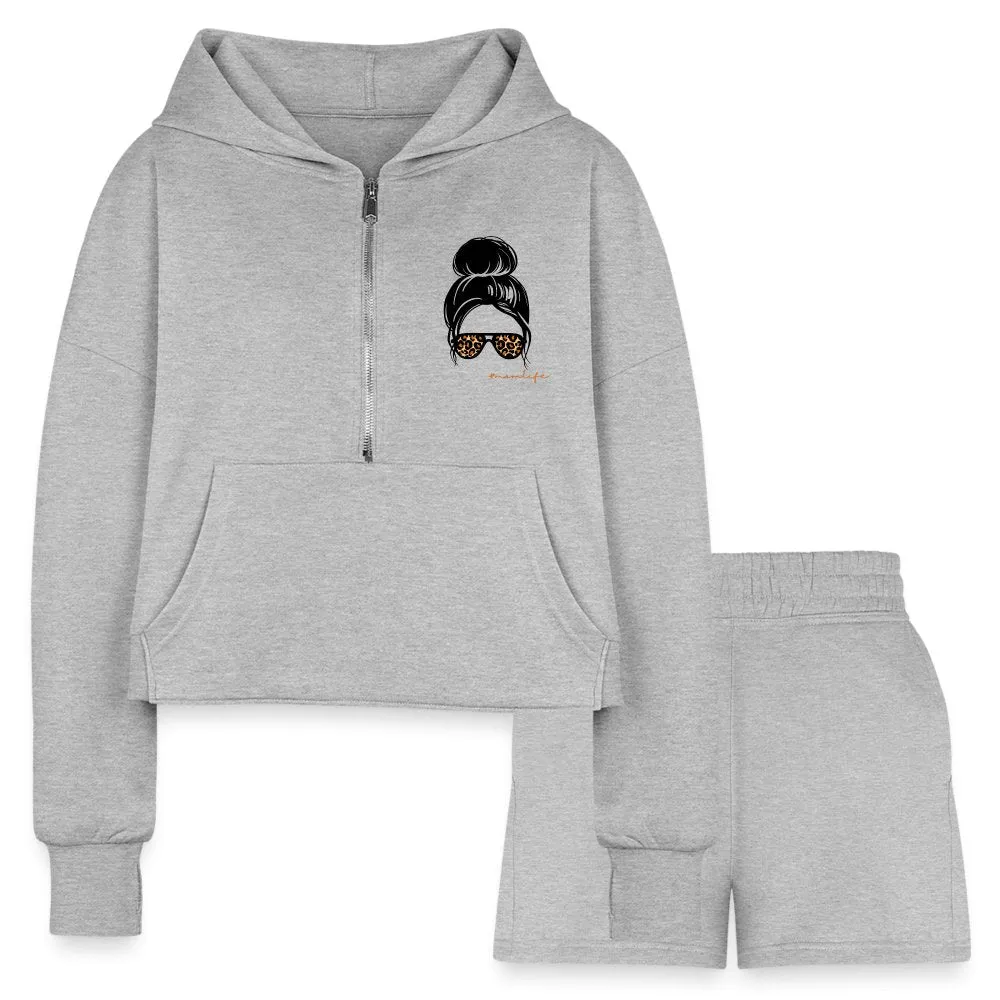 Mom Life Unisex Lightweight Terry Hoodie