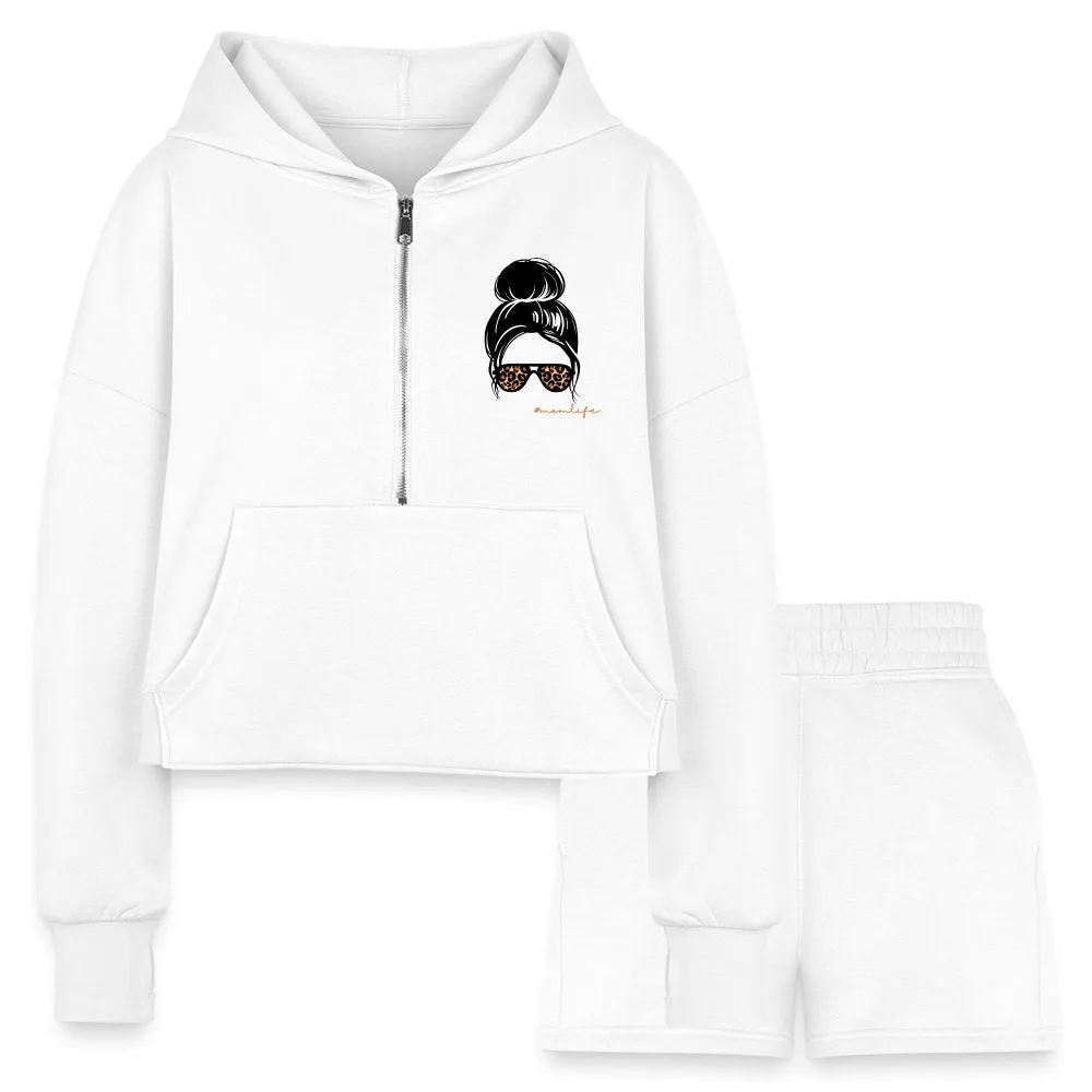 Mom Life Unisex Lightweight Terry Hoodie