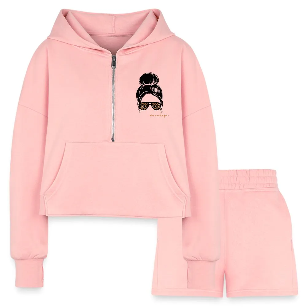 Mom Life Unisex Lightweight Terry Hoodie