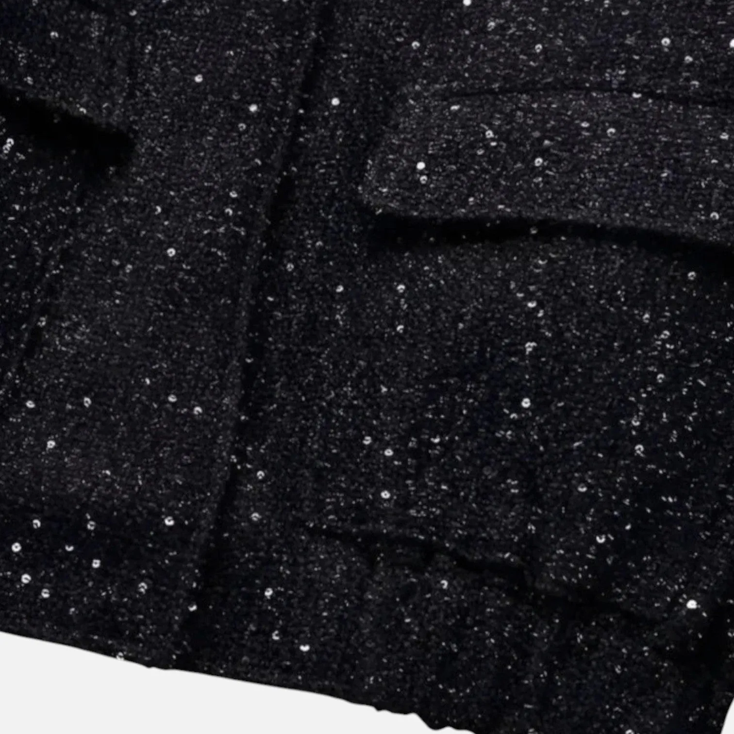 Monacogents | Gold Sequin Short Jacket