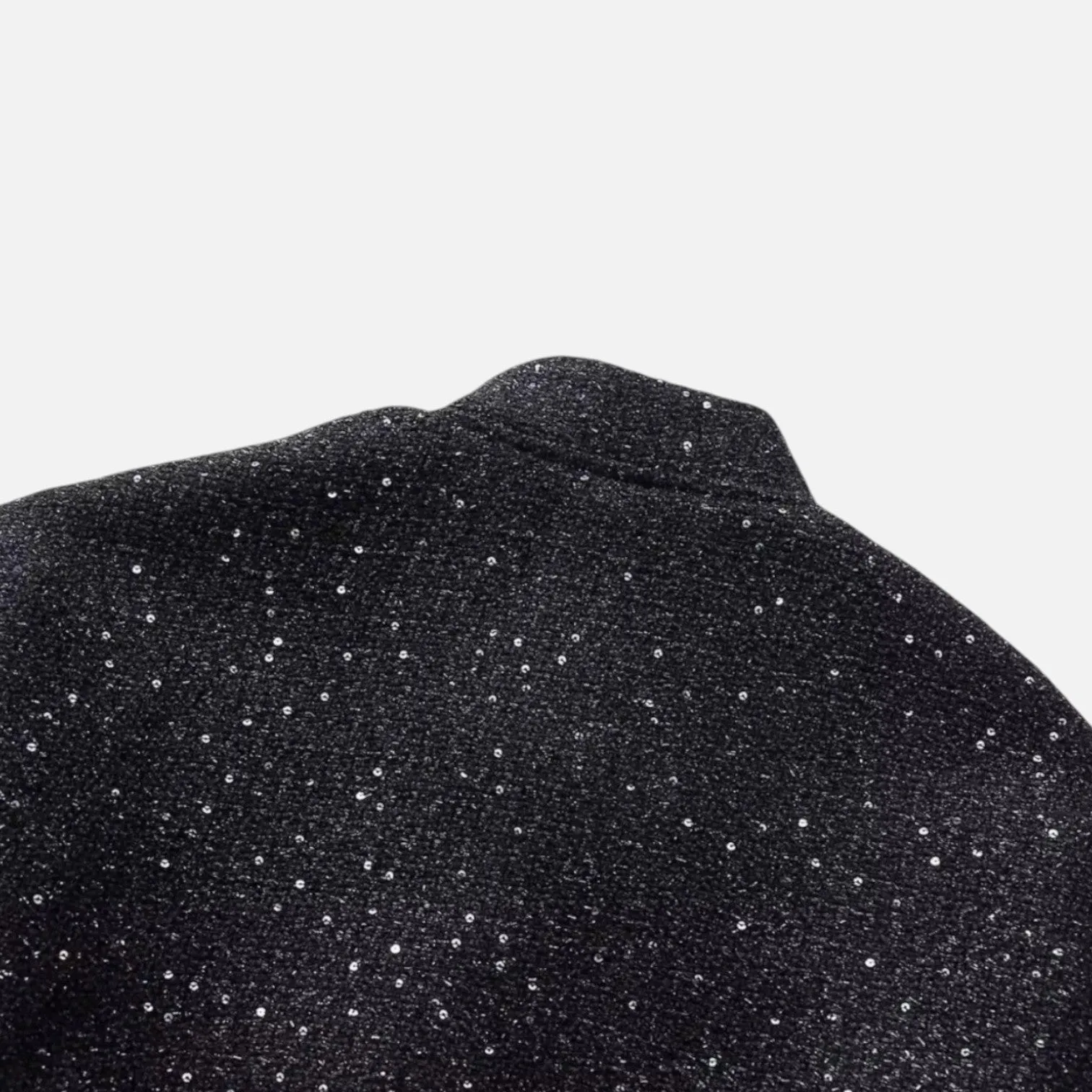 Monacogents | Gold Sequin Short Jacket