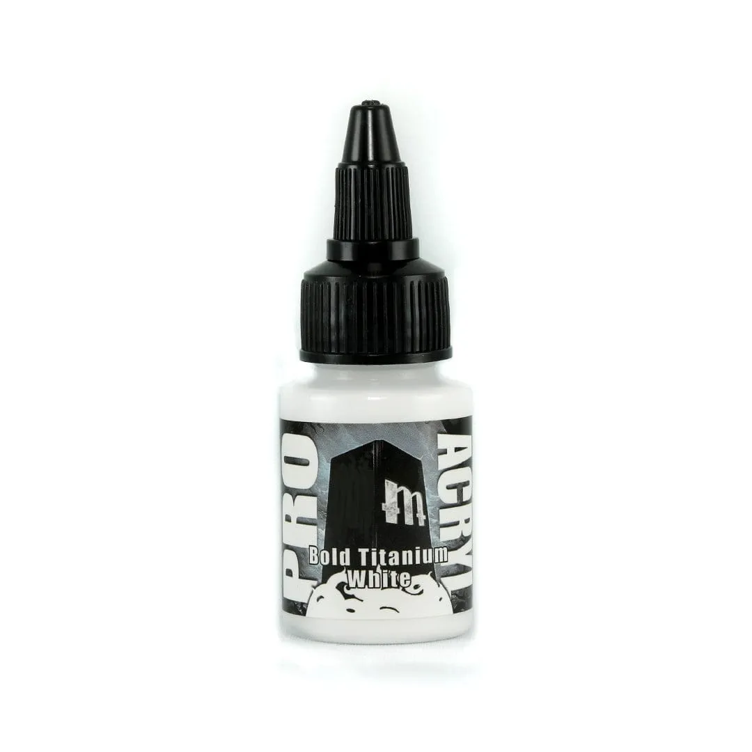 Monument Hobbies Pro Acryl - Bold Titanium White