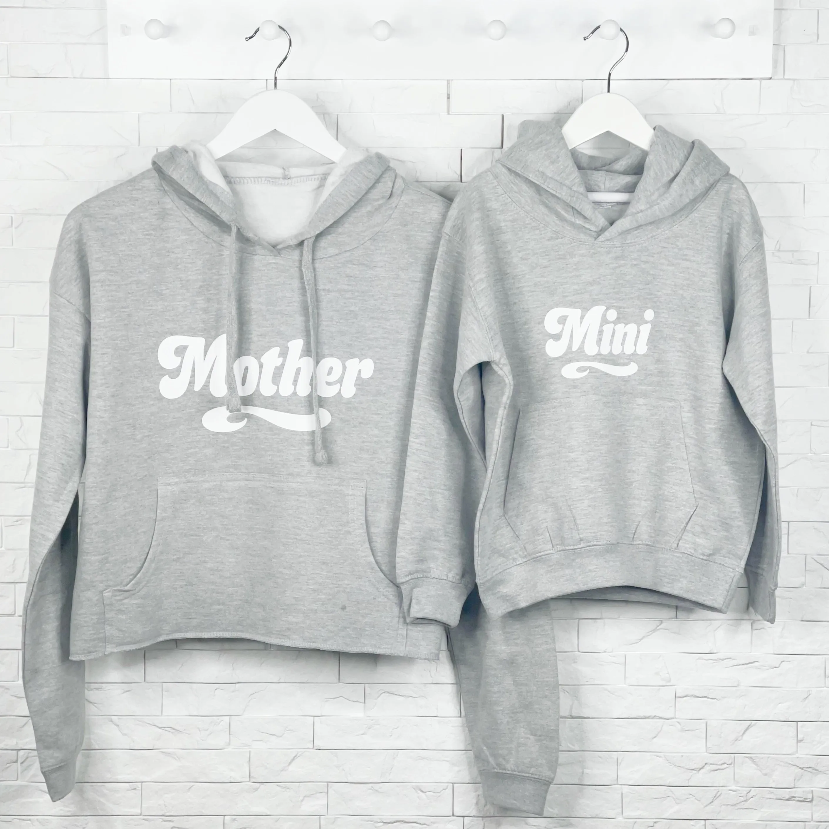 Mother And Mini Matching Hoodie Set