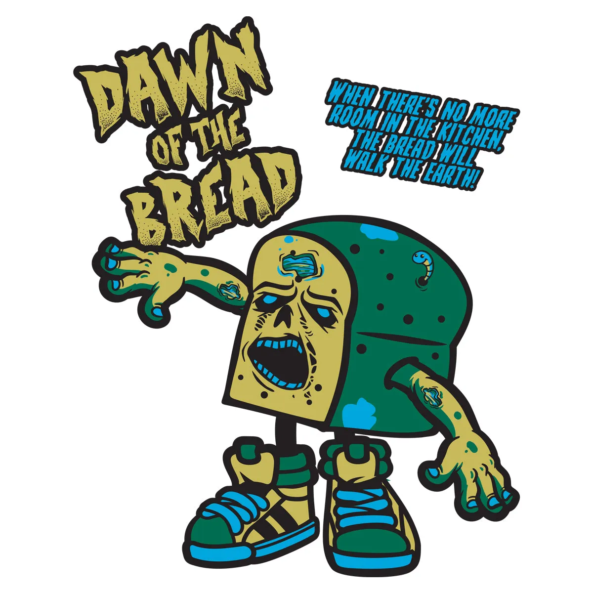 Movie The Food™ "Dawn Of The Bread" T-Shirt