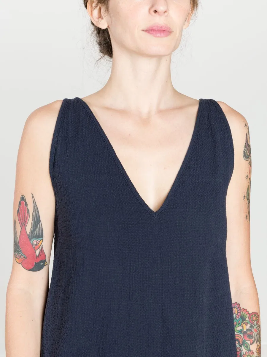 multi dress - navy